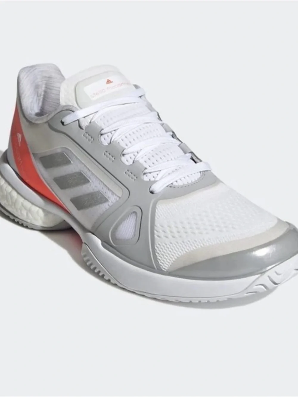Adidas Stella McCartney Women Barricade Tennis Boost Shoes 8 - Picture 2 of 7